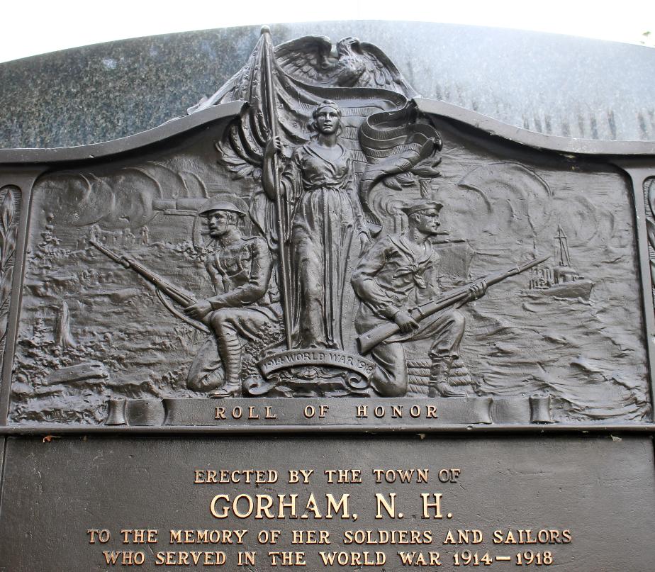 Gorham New Hampshire Veterans Memorial