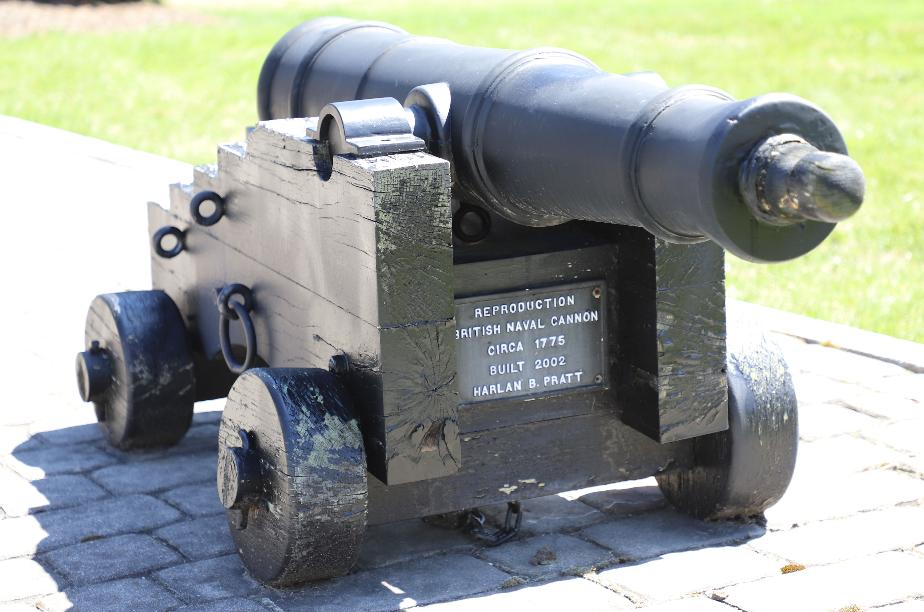 Greenland New Hampshire Memorial Park Cannon