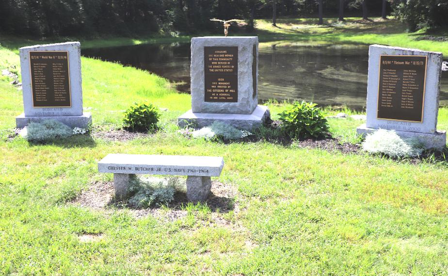 Hill New Hampshire Veterans Memorial Park