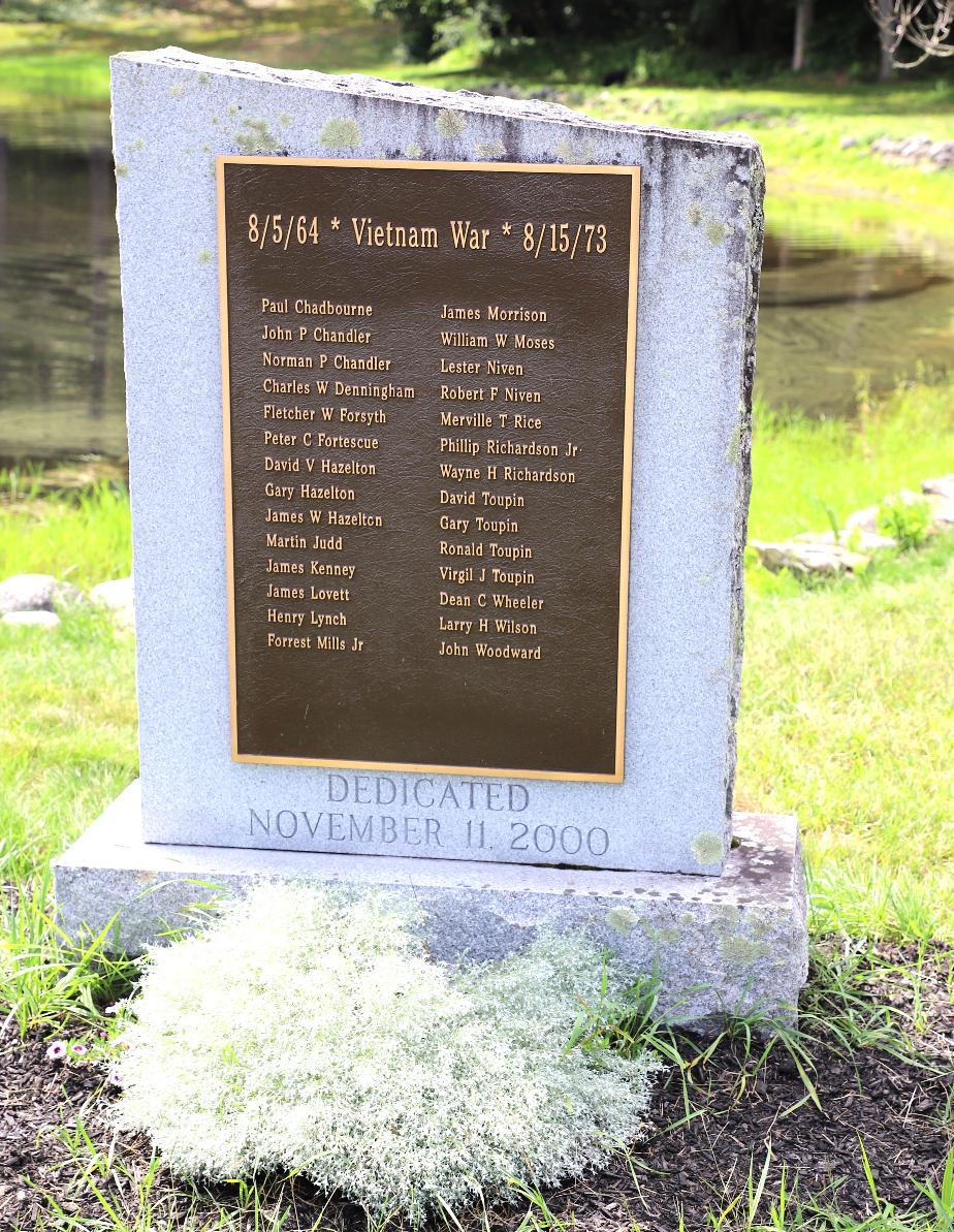 Hill New Hampshire Vietnam War Veterans Memorial