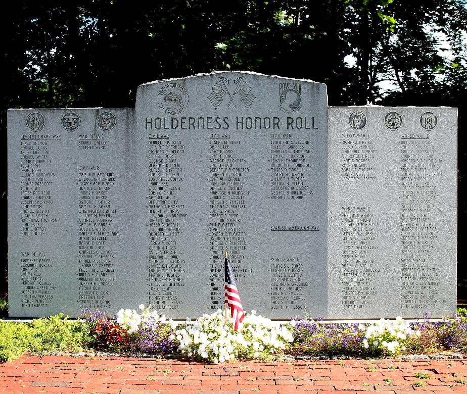 Holderness New Hampshire Veterans Honor Roll