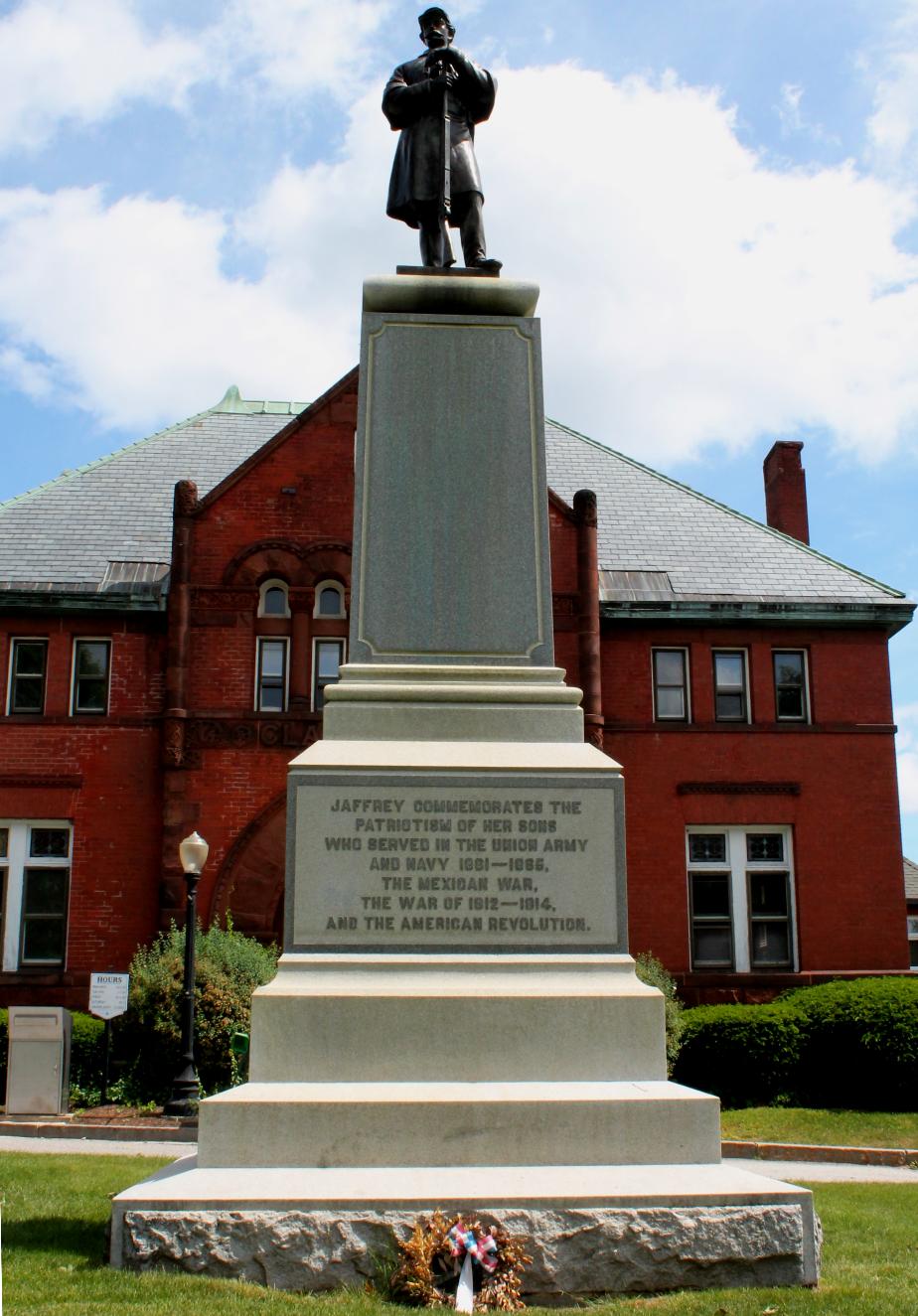 Jaffrey New Hampshire Civil War Memorial