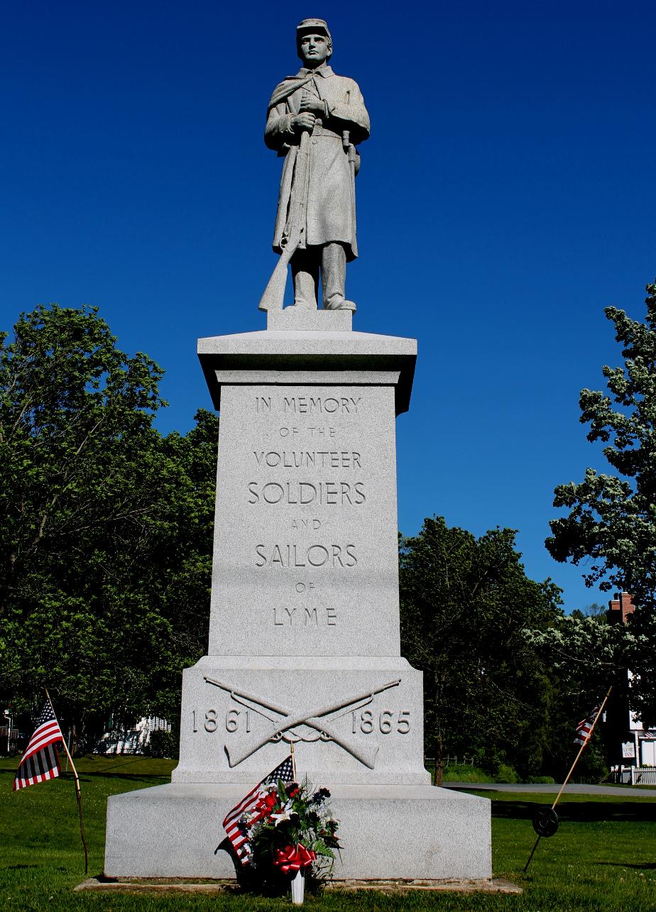 Lyme New Hampshire Civil War Memorial