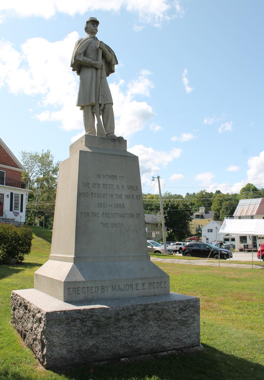 Meredith New Hampshire Civil War Veterans Memorial