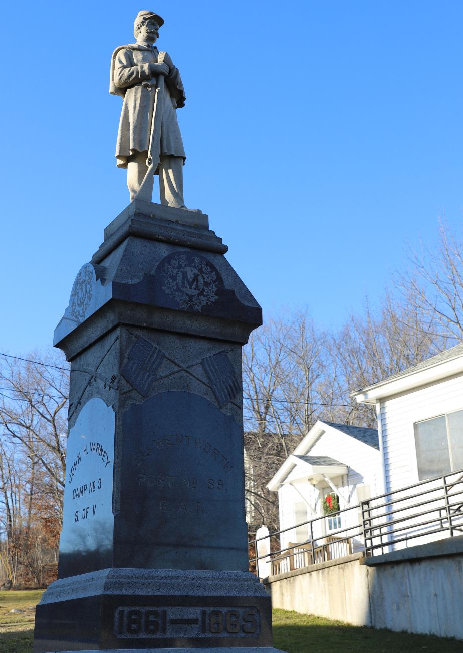 Milton New Hampshire Civil War Monument