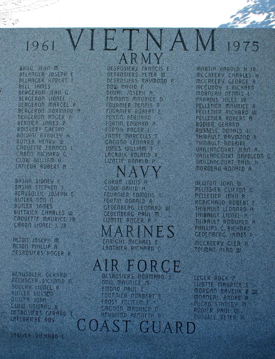 Myrtle Marsh Veterans Memorial Park Vietnam Veterans Memorial