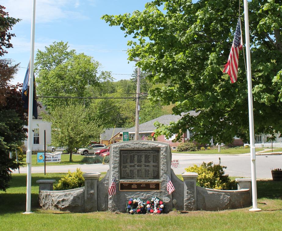 New Boston NH - Veterans Memorial