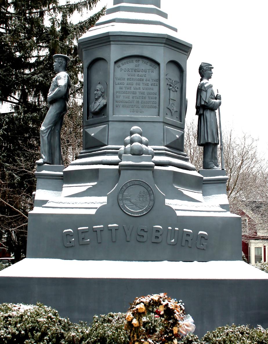 Portsmouth NH Civil War Monument - Goodwin Park Portsmouth