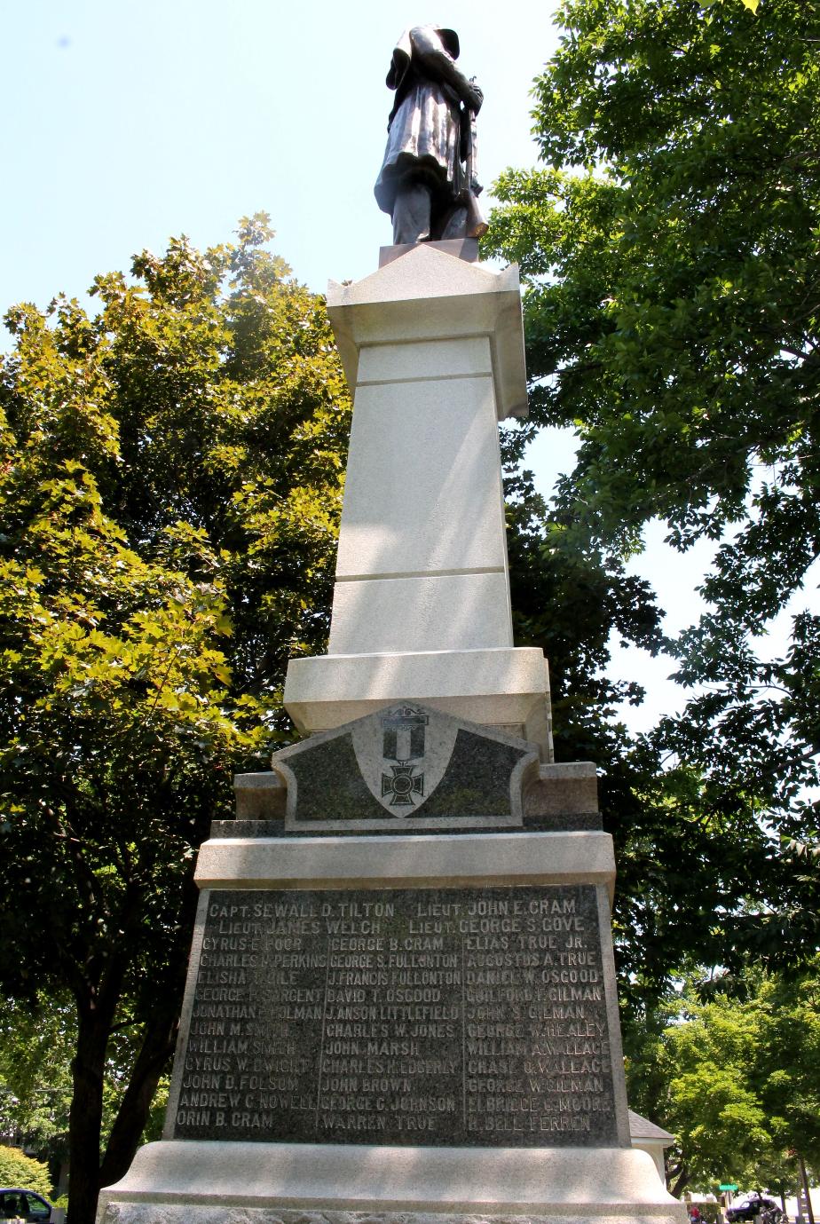 Raymond New Hampshire Civil War Veterans Memorial