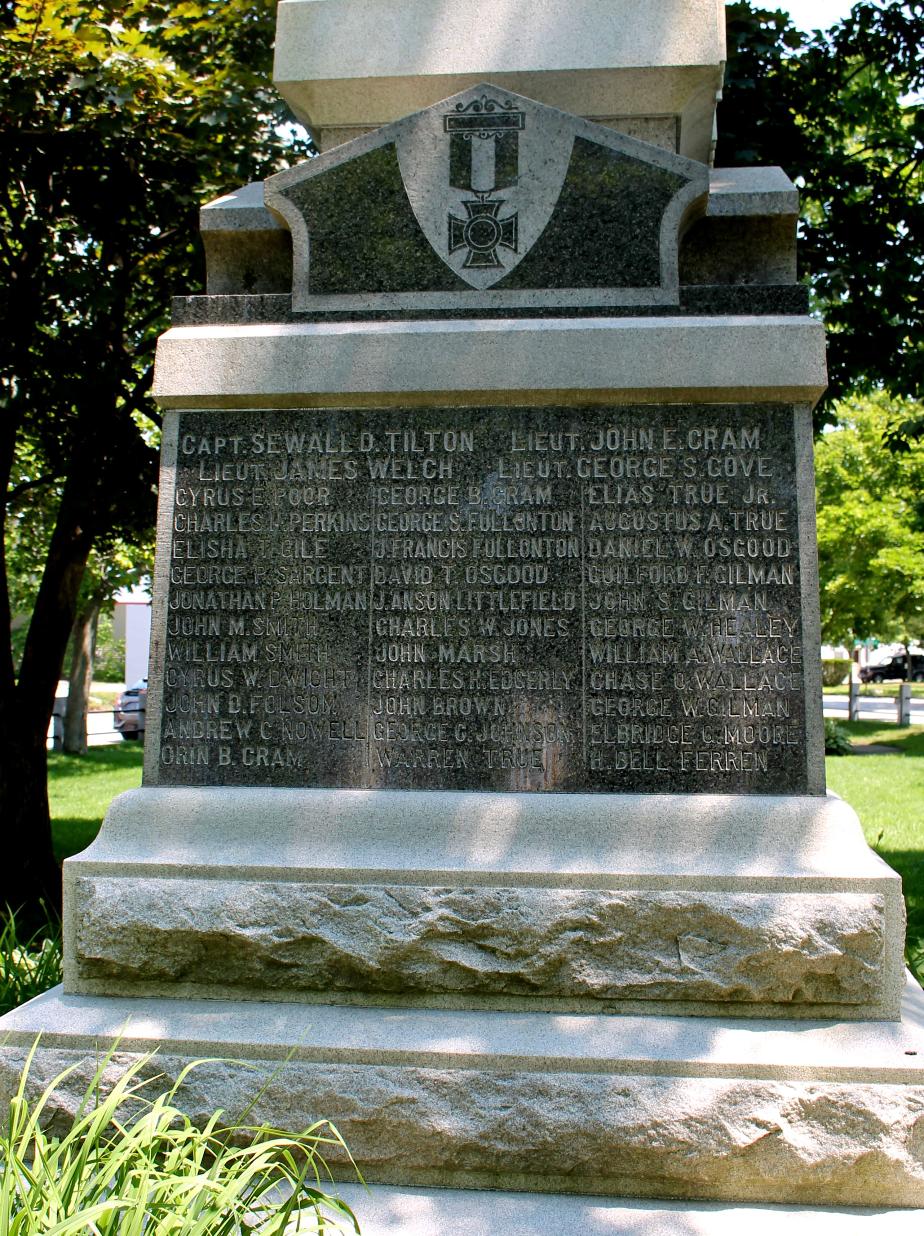 Raymond New Hampshire Civil War Veterans Memorial