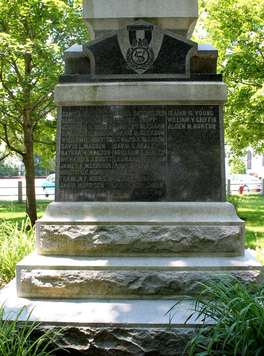 Raymond New Hampshire Civil War Veterans Memorial