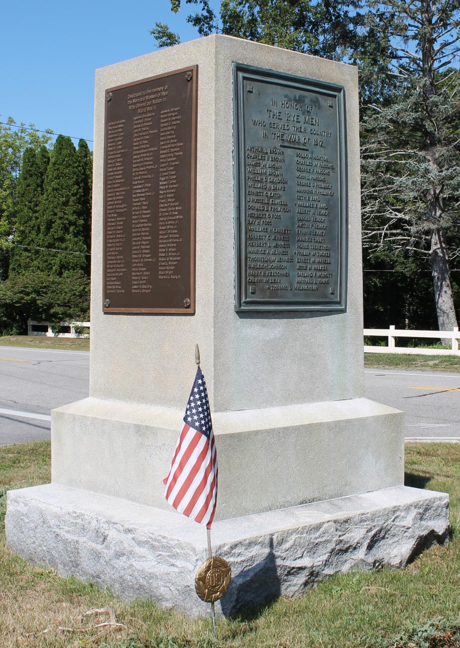Rye NH Veterans Monument