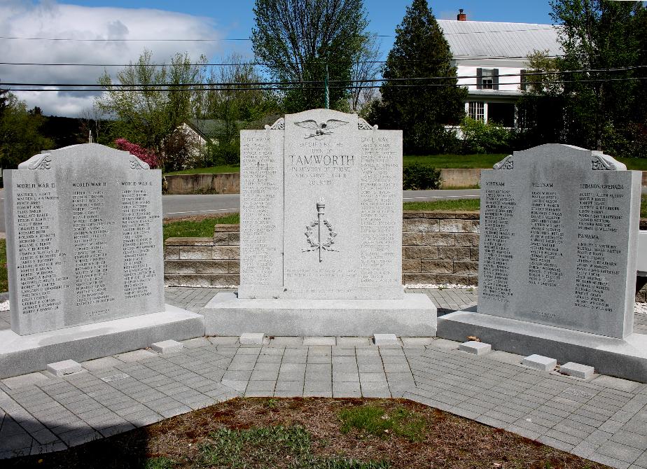 Tamworth New Hampshire Veterans Memorial Park