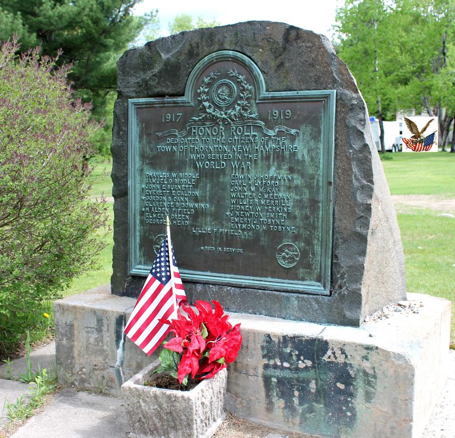 Thornton, New Hampshire WWI Honor Roll