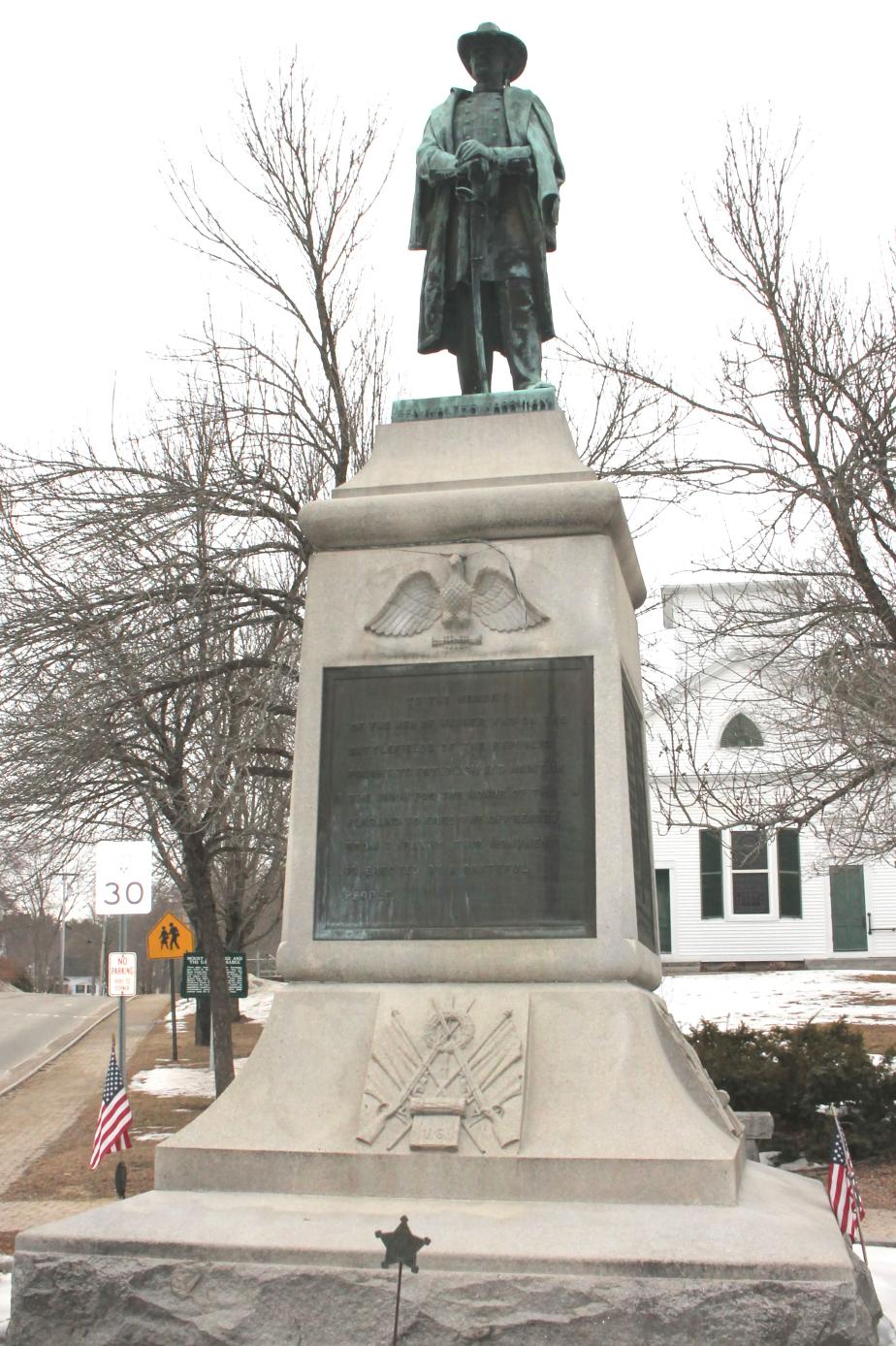 Warner New Hampshire Civil War Veterans Memorial