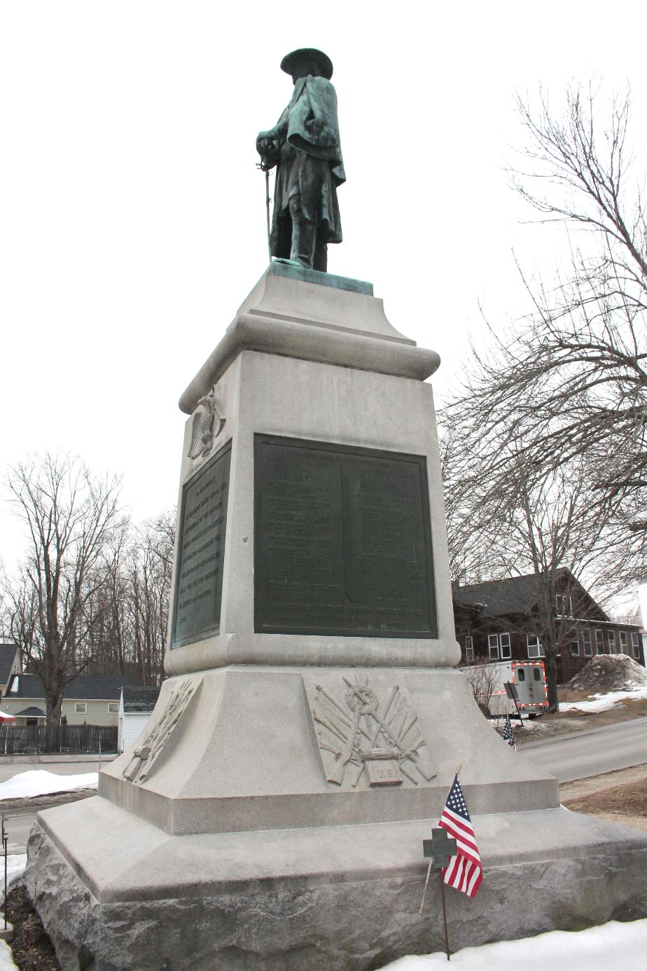 Warner New Hampshire Civil War Veterans Memorial