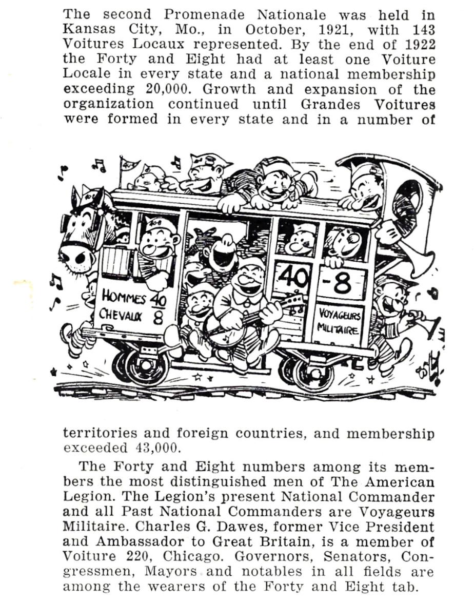 American Legion 40 & 8 1941 Brochure