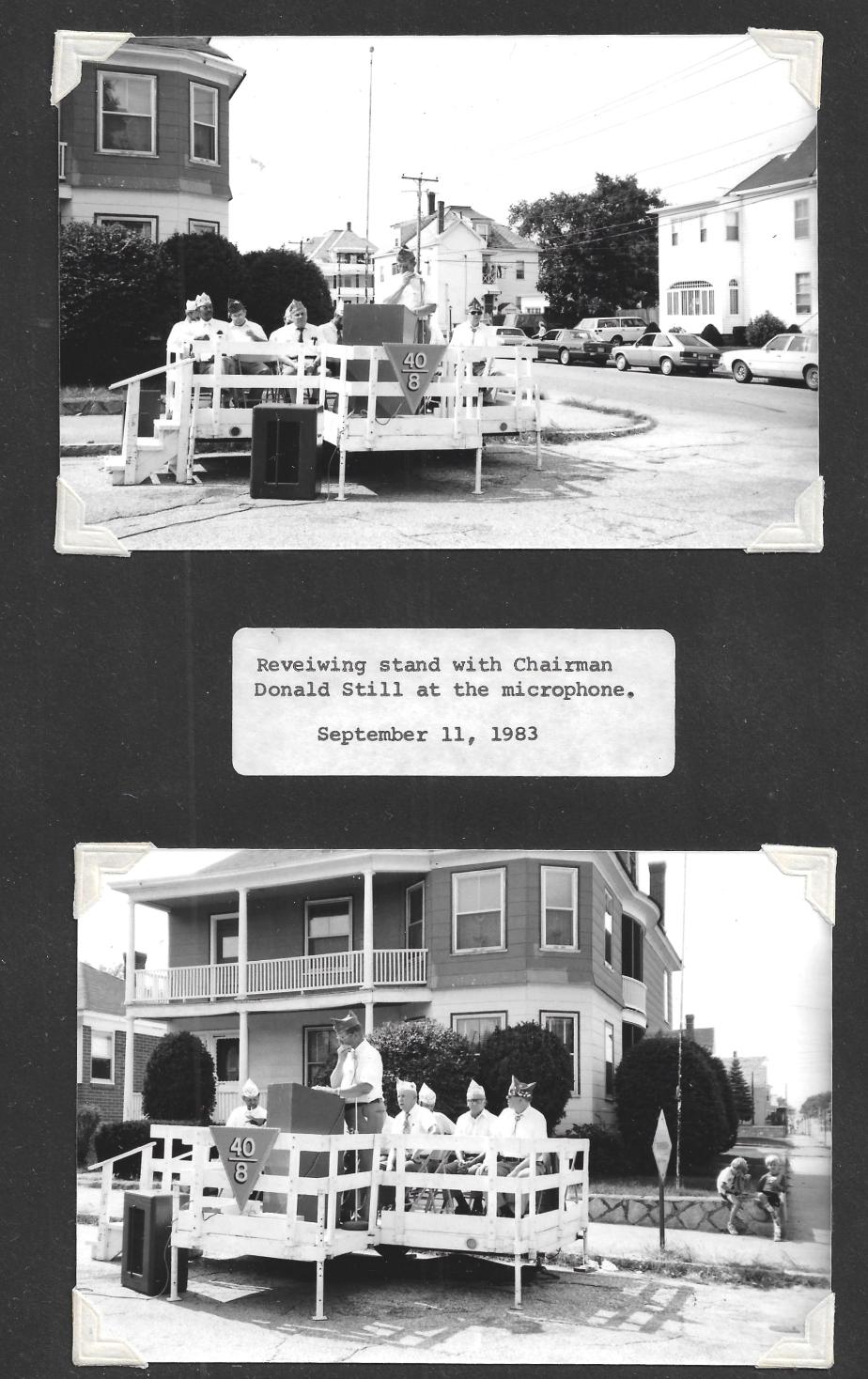 American Legion 40 and 8 Merci Train Museum Dedication Sept 11 1983 Manchester NH