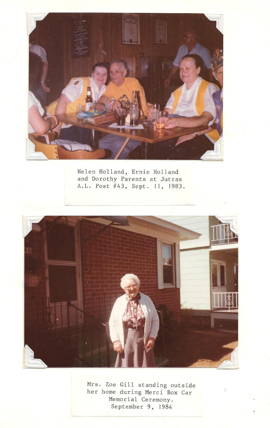 American Legion 40 and 8 Merci Train Museum Dedication Sept 11 1983 Manchester NH