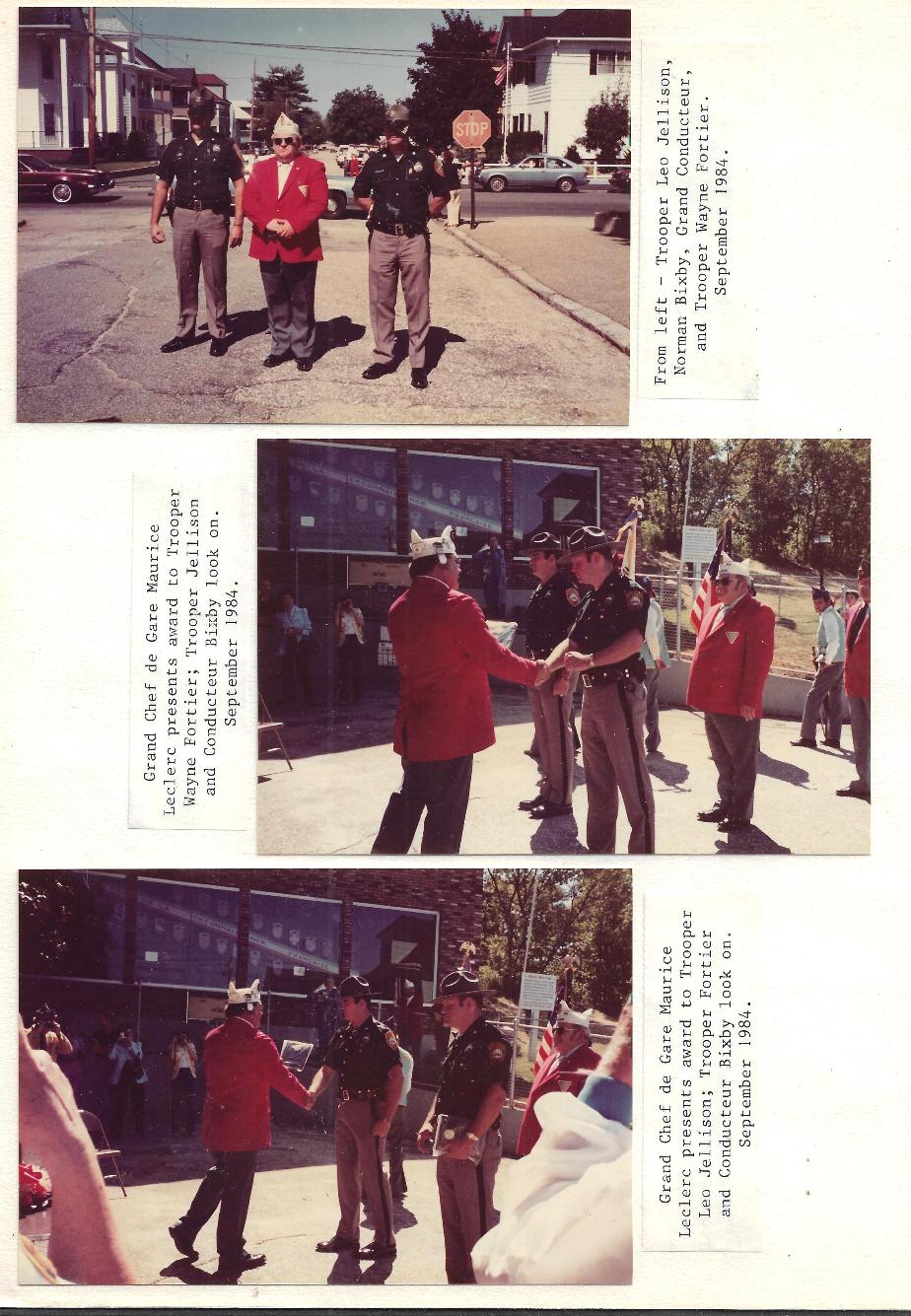 American Legion 40 and 8 Merci Train Museum Dedication Sept 11 1983 Manchester NH