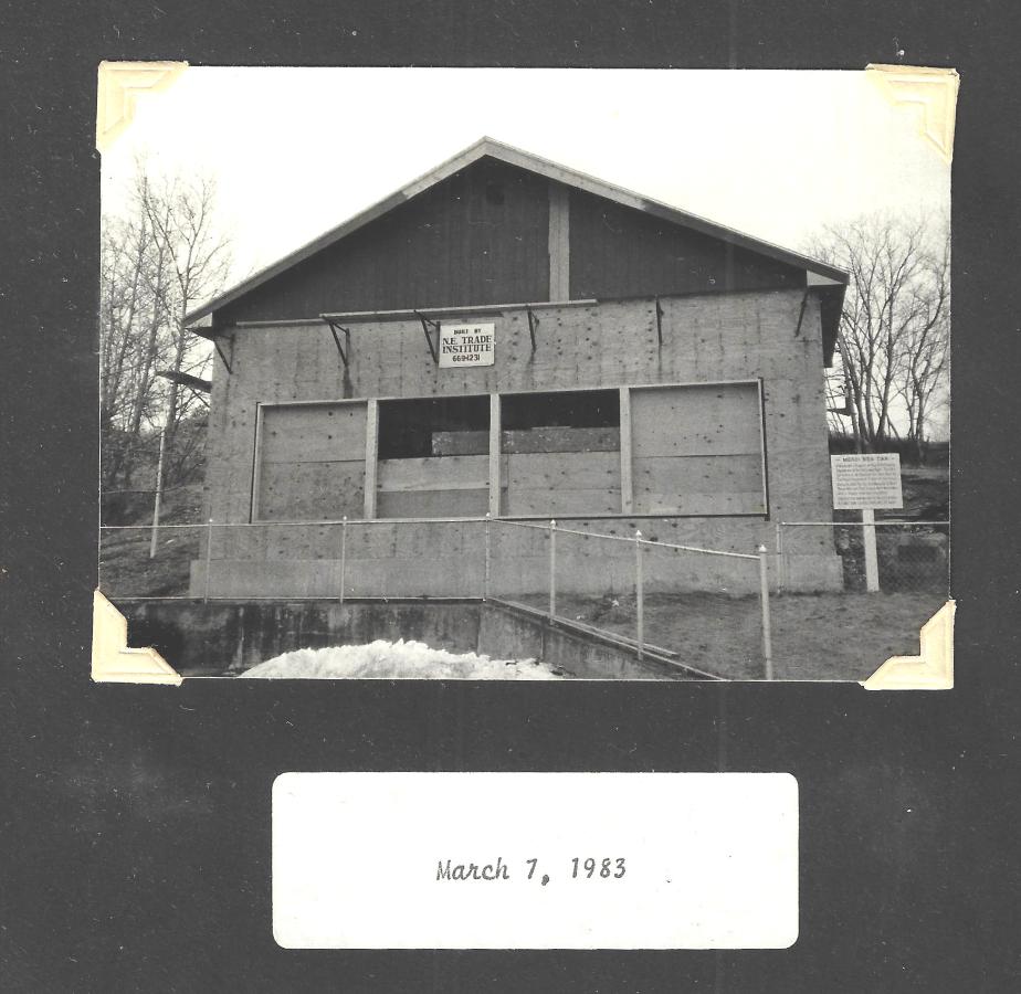 Merci Train Building Renovation Photos 1983