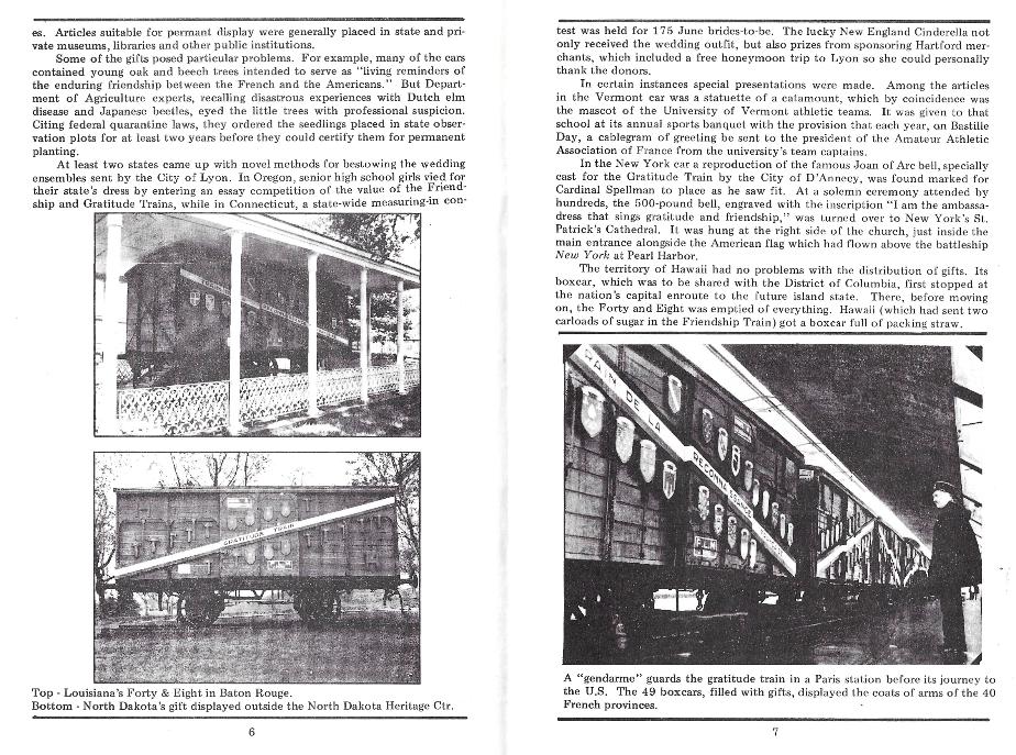 NH American Legion 40 & 8 Merci Train History Document