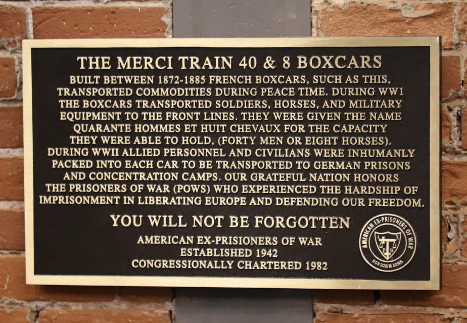 RI Museum of Work and Culture Merci Train Woonsocket RI