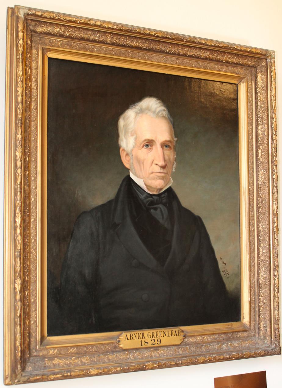 Abner Greenleaf NH State House Portrait