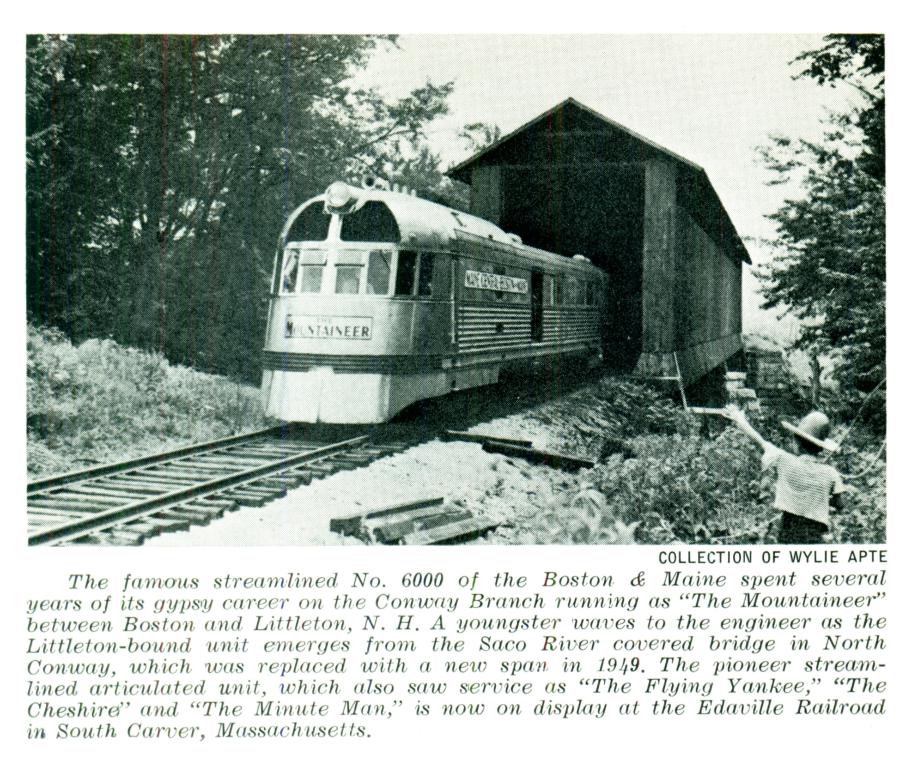 North Conway Railroad Locomotive The Mountaineer