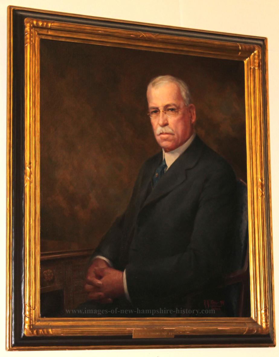 Albert O Brown NH State House Portrait