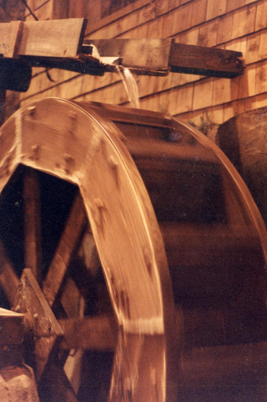 Grist Mill Water Wheel - Heritage New Hampshire - Glen NH