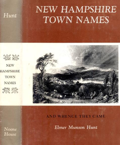 New Hampshire Town Manes - Elmer Munson Hunt 1970