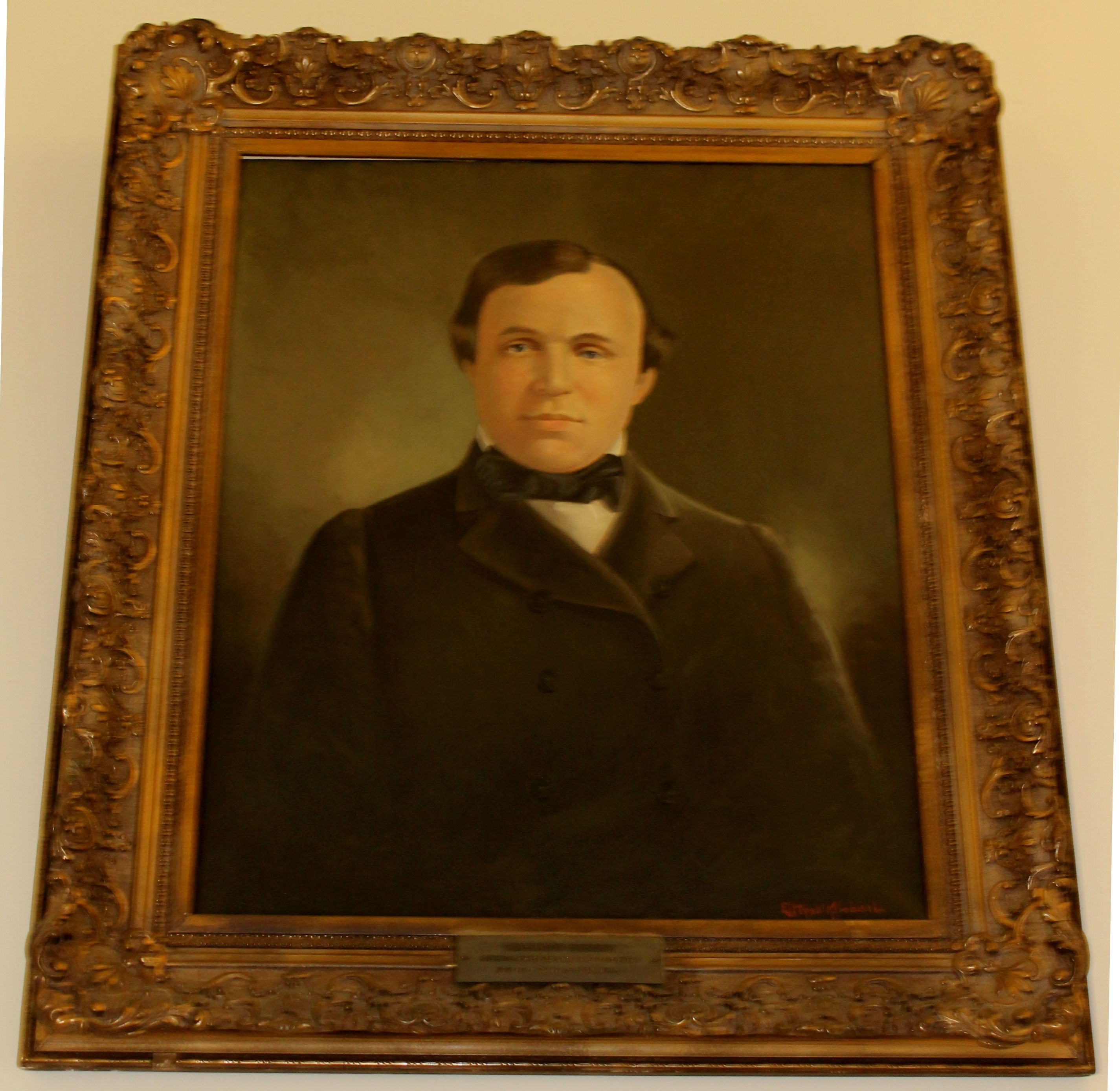 Edmund A Burke NH State House Portrait