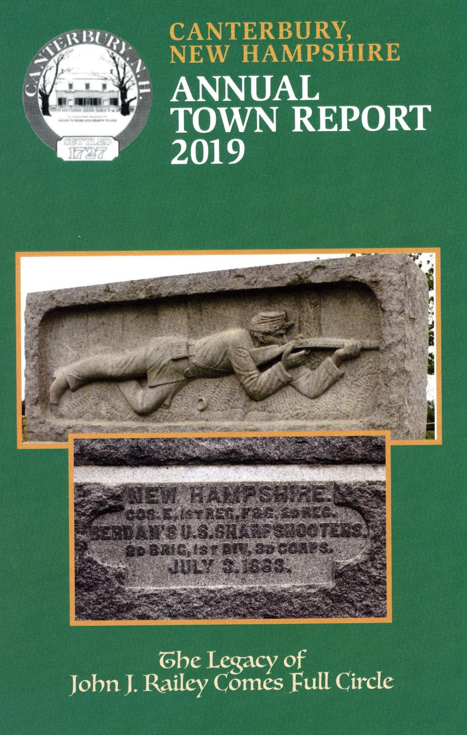 Canterbury NH Town Report - 2020