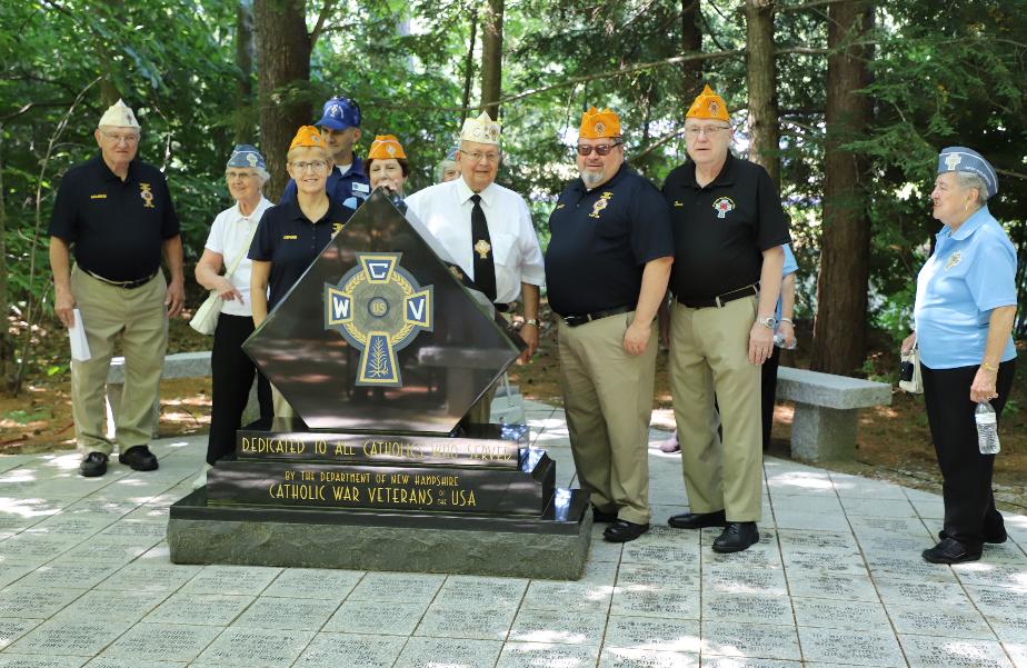 NH Catholic War Veterans Post Commanders Dedication 2022