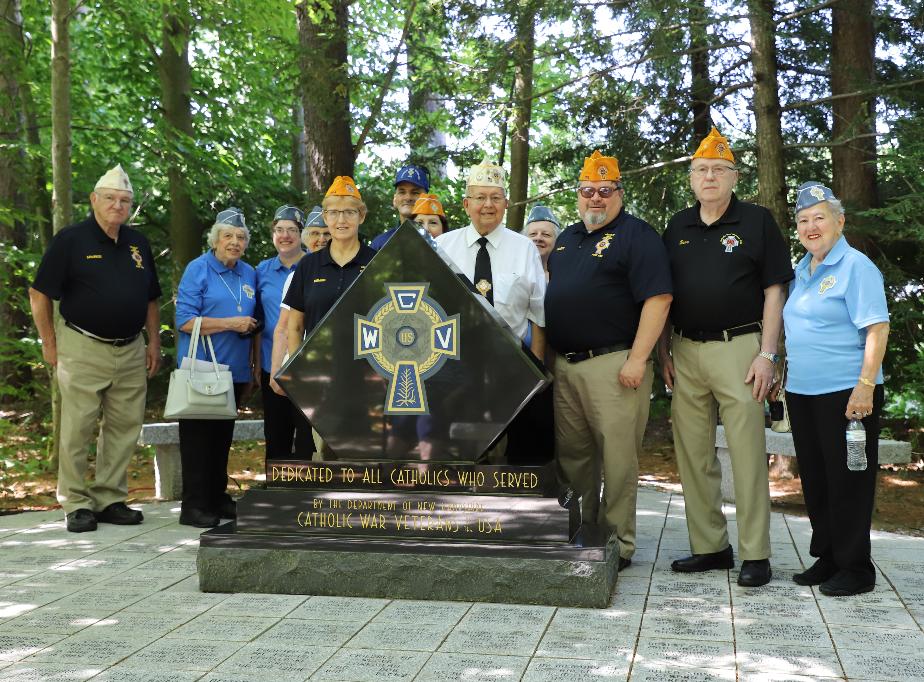 Catholic War Veterans Past Commander Memorial Dedication - NHSVC