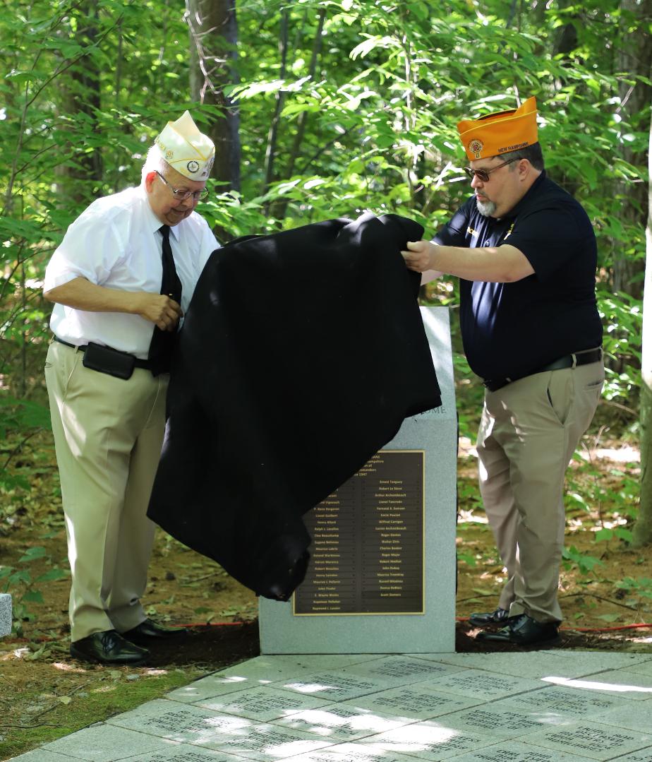 Catholic War Veterans Past Commander Memorial Dedication - NHSVC