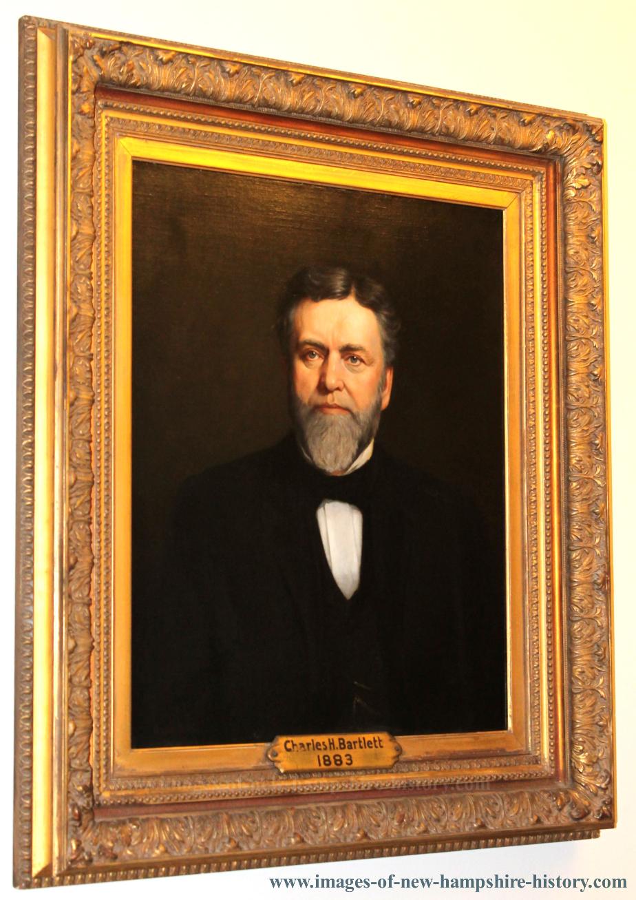 Charles H Bartlett NH State House Portrait