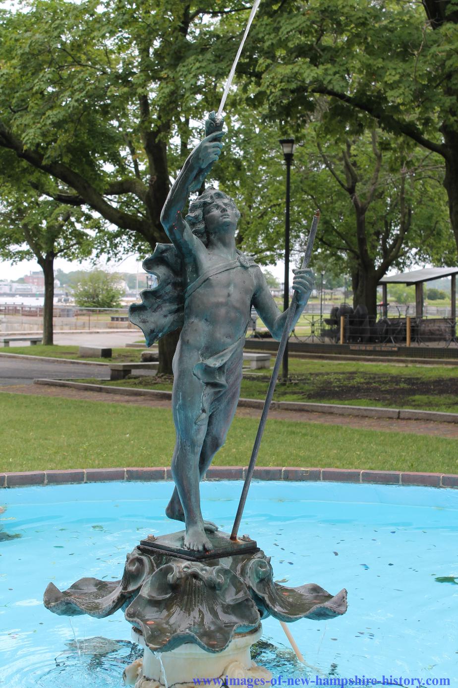 Charles Emerson Hovey Memorial Fountain, Prescott Park - Portsmouth, New Hampshire
