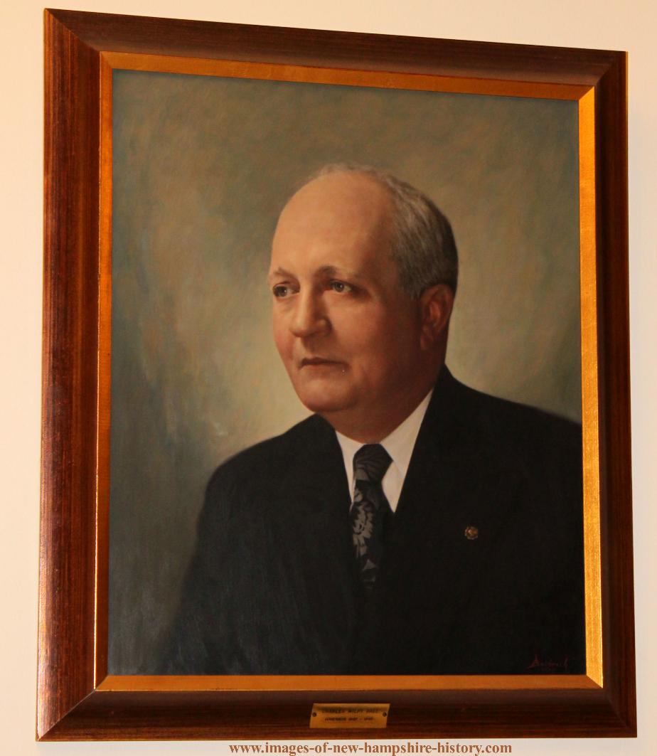 Charles M Dale NH State House Portrait