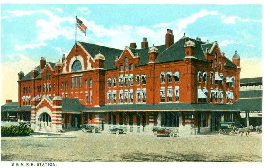 B&M RR Station, Concord NH 1930