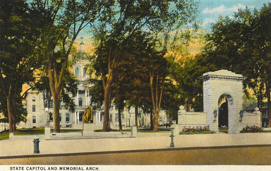Capitol Building Concord NH 1930