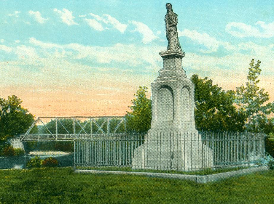 Hannah Dustin Memorial, Penacook NH 1930