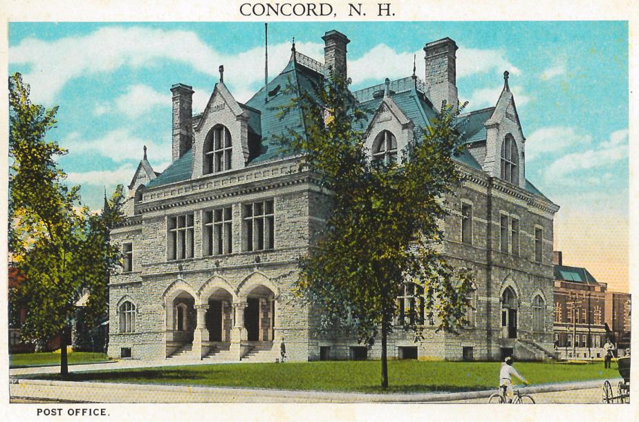 Post Office, Concord NH 1930