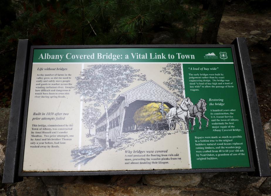 Albany New Hampshire Covered Bridge