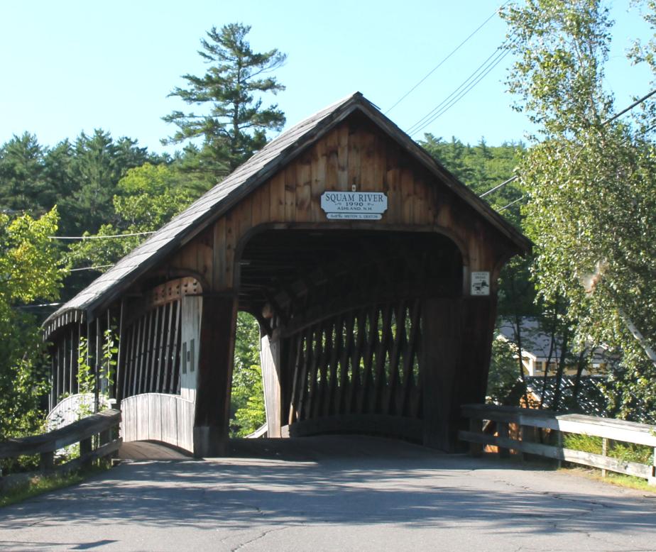 Squam River Covered Bridge - Ashland New Hampshire