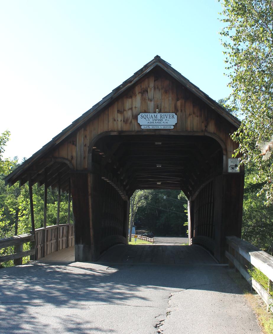 Squam River Covered Bridge - Ashland New Hampshire