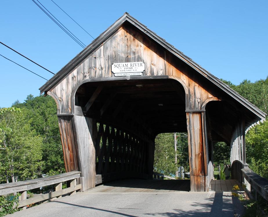 Squam River Covered Bridge - Ashland New Hampshire