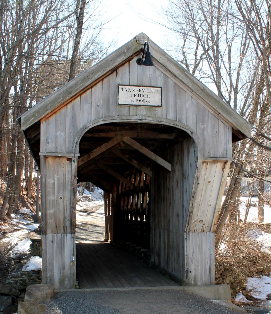 Tannery Hill Covered Bridge - Gilford NH