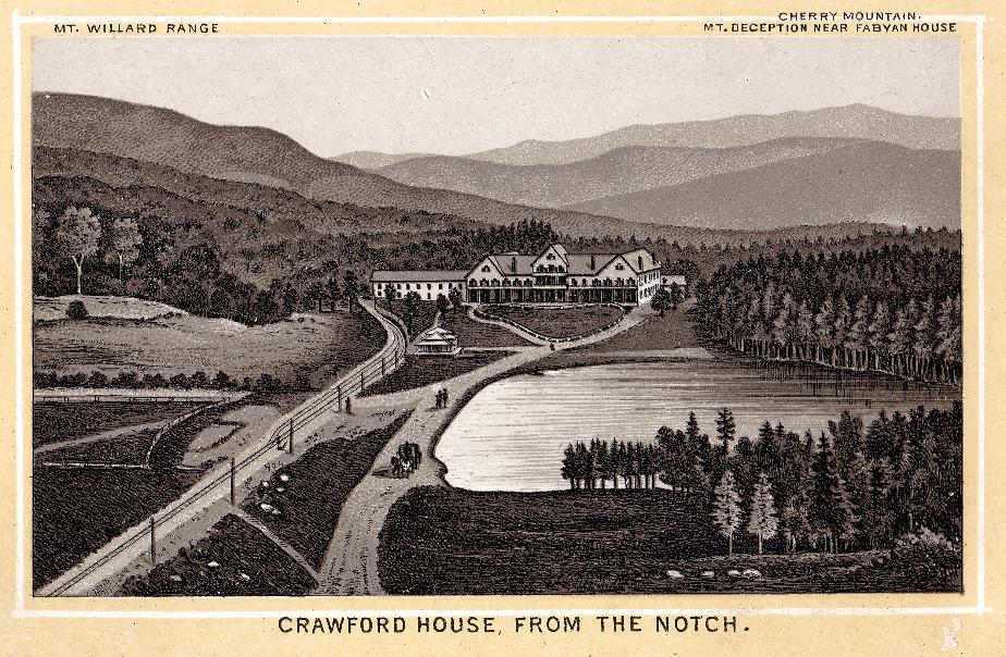 The Crawford House from Crawford Notch